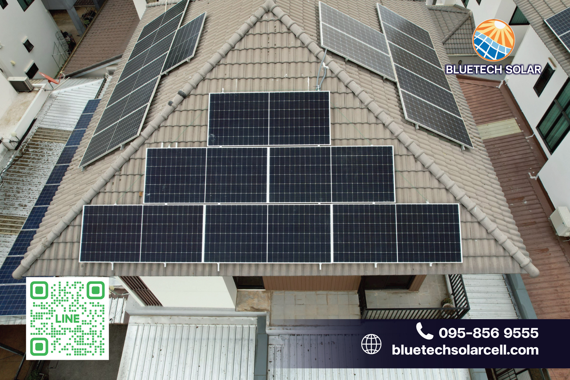 หลังคาโซล่าเซลล์ ลำพูน – ประหยัดไฟ คืนทุนเร็ว ใช้งานยาวนาน ดูแลโลก คุ้มค่าระยะยาว รับประกันงานติดตั้ง 10 ปี รับประกันแผง 30 ปี