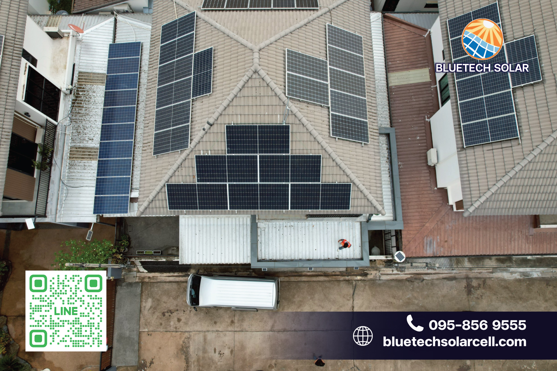 BlueTech Solar - ติดตั้งโซล่าเซลล์ สุรินทร์ จำหน่ายและติดตั้งอุปกรณ์โซล่าเซลล์ครบวงจร 